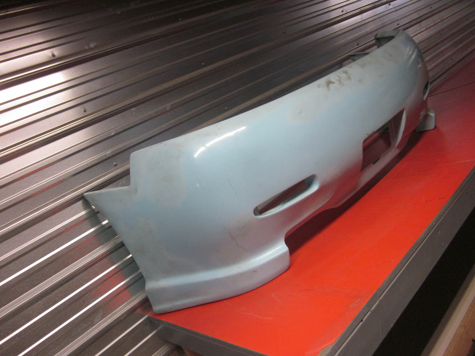 Fiberglass CWN1 Style Rear Bumper for a 9599 Mitsubishi